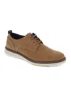 Dockers Mens Elmington Synthetic Leather Dress Casual Lace Up Oxford Shoe In Dark Tan