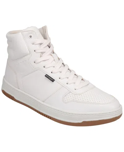 Dockers Men's Energy Synthetic Casual High-top Sneakers In White