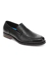 Dockers Mens Baltic Genuine Leather Casual Slip On Loafer Shoe In Black
