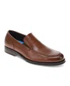 Dockers Mens Eton Synthetic Leather Dress Loafer Slip On Shoe In Cognac