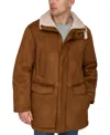 Dockers Men's Faux-shearling Coat In Cognac