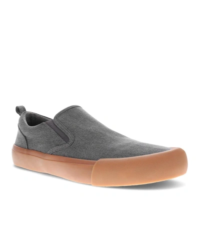 Dockers Men's Fremont Slip-on Sneaker In Gray,gum