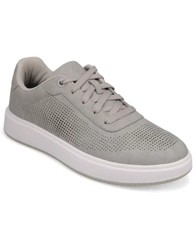 Dockers Men's Ignite Removable-insole Lace-up Casual Sneakers In Gray
