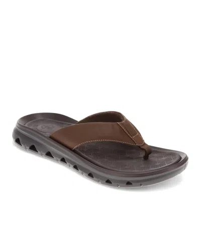 Dockers Men's Luka Slip On Sandals In Dark Tan