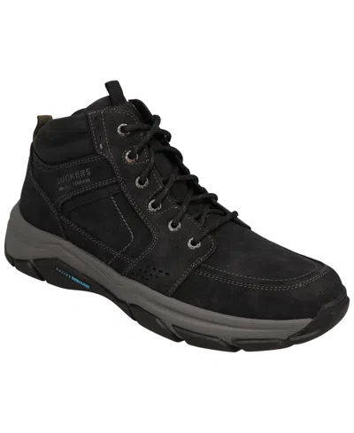 Dockers Men's Royce Casual Distressed Boots In Black