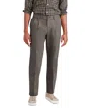 Dockers Slim-fit Cotton-blend Trousers In Dark Pebble