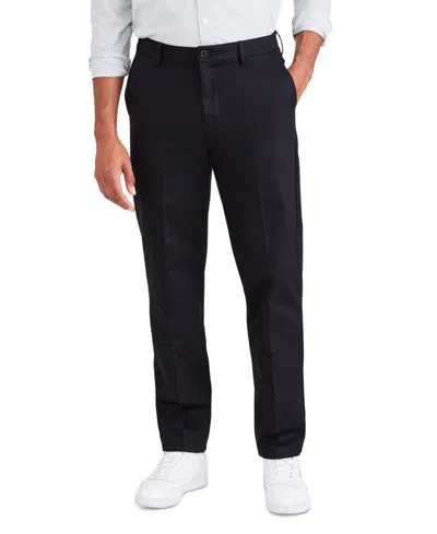 Dockers Men's Signature Straight Fit Iron Free Khaki Pants With Stain Defender In Blue