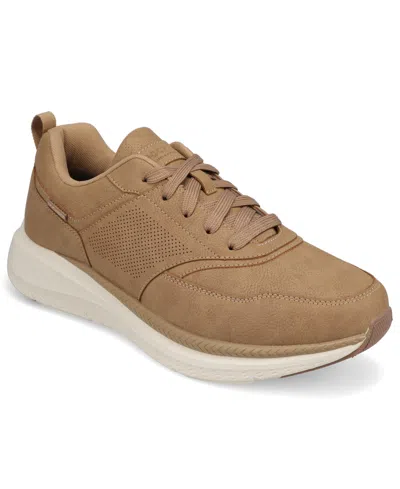 Dockers Mens Tenacity Casual Lace Up Sneaker In Neutral