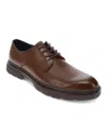 Dockers Men's Tradeston Rugged Dress Casual Oxford In Dark Tan