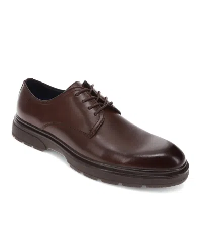 Dockers Men's Tradeston Rugged Dress Casual Oxford In Mahogany