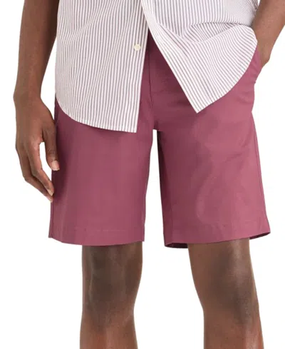 Dockers Men's Ultimate Supreme Flex Stretch Solid 9" Shorts In Dry Rose