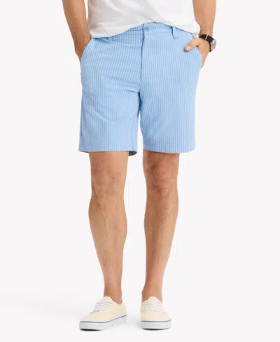 Dockers Men's Ultimate Supreme Flex Stretch Solid 9.5" Shorts In Blue