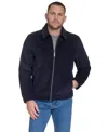 Dockers Men's Wool Blend Bomber Jacket In Blue