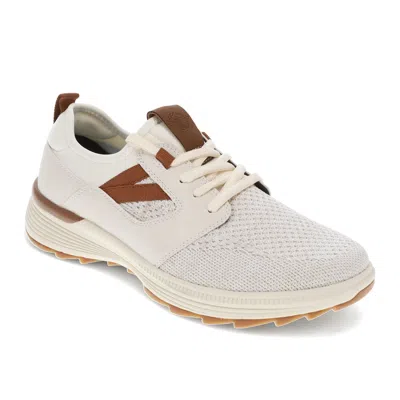 Dockers Mens Adan Knit And Synthetic Leather Casual Lace Up Sneaker Shoe In Multi