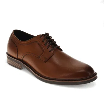 Dockers Mens Adrian Genuine Leather Dress Oxford Shoe In Brown