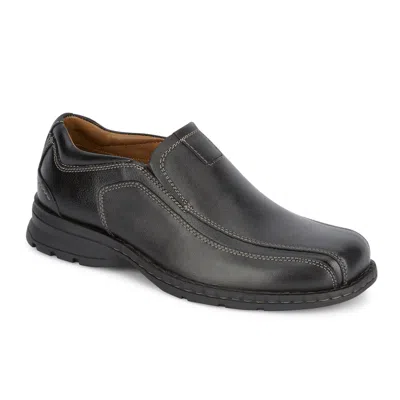 Dockers Mens Agent Leather Dress Casual Loafer Shoe In Black
