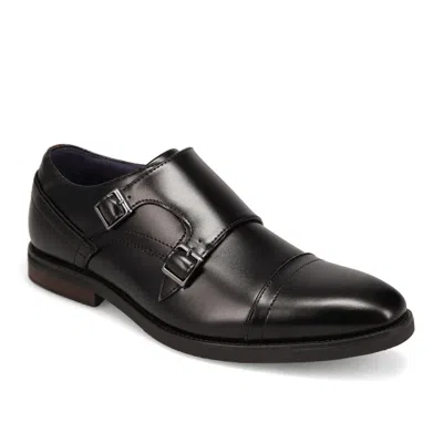 Dockers Mens Ballard Double Buckle Dress Shoe In Black