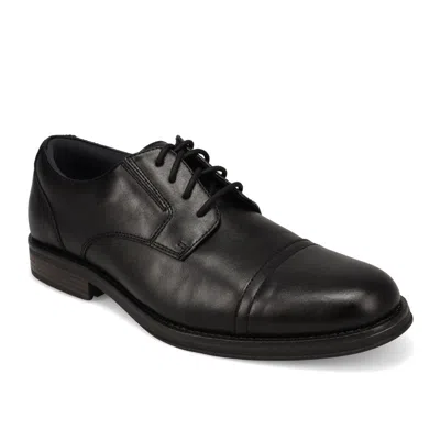 Dockers Mens Belvedere Polished Lace-up Oxford Dress Shoe In Black