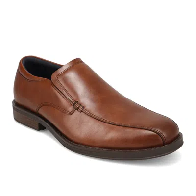 Dockers Mens Benedict Polished Slip On Dress Loafer In Brown