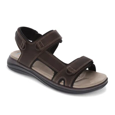 Dockers Mens Bradburn Outdoor Sport Sandal In Brown