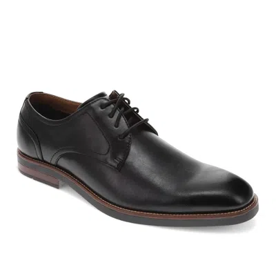Dockers Mens Edgar Synthetic Leather Dress Oxford Lace Up Shoe In Black