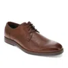 Dockers Mens Braden Plain-toe Dress Lace Up Oxford Shoes In Green