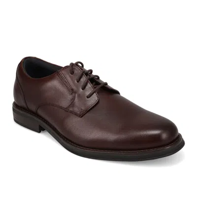 Dockers Mens Bridgeport Polished Lace-up Oxford Dress Shoe In Brown