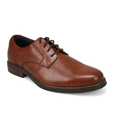 Dockers Mens Bridgeport Polished Lace-up Oxford Dress Shoe In Brown