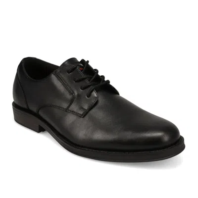Dockers Mens Bridgeport Slip Resistant Oxford Shoe In Black