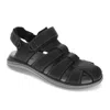 Dockers Mens Byrd Outdoor Sport Fisherman Sandal Shoe In Black