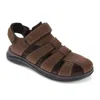 Dockers Mens Banbury Outdoor Sport Fisherman Sandal Shoe In Brown
