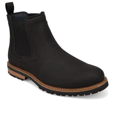 Dockers Mens Camden Rugged Chelsea Boot In Black