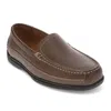 Dockers Mens Catalina Leather Casual Loafer Shoe In Brown