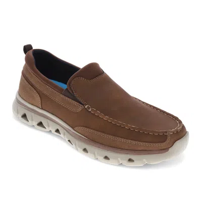Dockers Mens Coban Casual Slip-on Loafer Shoes In Brown