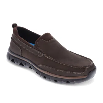 Dockers Mens Coban Casual Slip-on Loafer Shoes In Brown