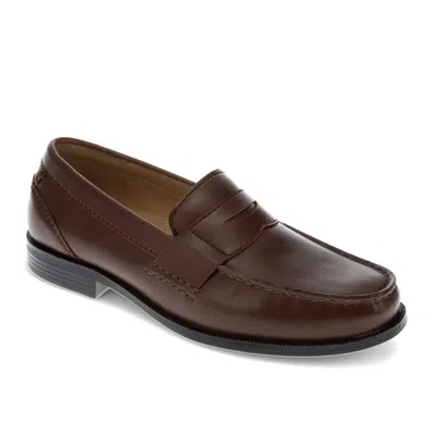 Dockers Mens Colleague Penny Loafer Shoes In Brown
