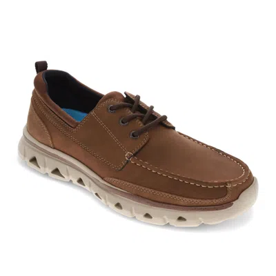 Dockers Mens Creston Casual Lace Up Boat Shoe In Multi