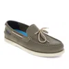 Dockers Mens Darnell Genuine Leather Dress Casual Slip On Boat Shoe In Green