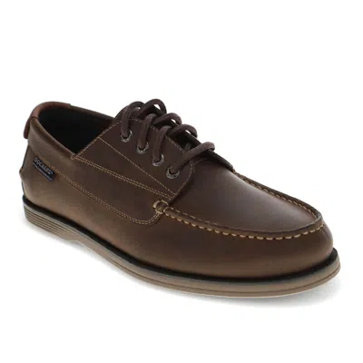 Dockers Mens Dawson Active Rebound Boat Shoe In Brown