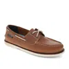 Dockers Mens Darnell Genuine Leather Dress Casual Slip On Boat Shoe In Brown