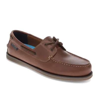 Dockers Mens Dennison Genuine Leather Dress Casual Boat Shoe In Brown