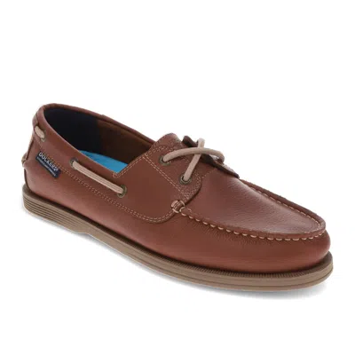 Dockers Mens Dennison Leather Boat Shoe In Brown