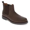 Dockers Mens Durham Dress Casual Classic Chelsea Boots In Brown