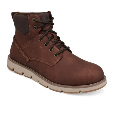 Dockers Mens Dustin Rugged Casual Lace Up Boot In Brown