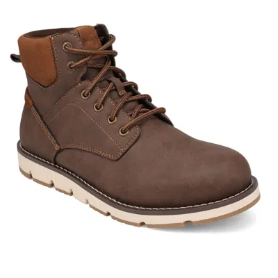 Dockers Mens Dustin Rugged Casual Lace Up Boot In Brown
