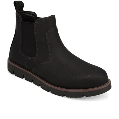 Dockers Mens Dylan Rugged Casual Chelsea Boot In Black