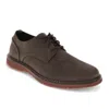 Dockers Mens Easedale Dress Casual Lace Up Oxford Shoe In Brown