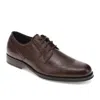 Dockers Mens Echo Synthetic Leather Cap Toe Dress Oxford Lace Up Shoe In Pink