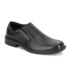 Dockers Mens Turner Slip Resistant Slip On Casual Loafer Safety Shoes In Black