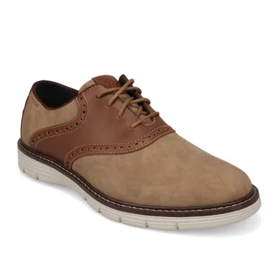 Dockers Mens Egan Nubuck Saddle Oxford In Multi